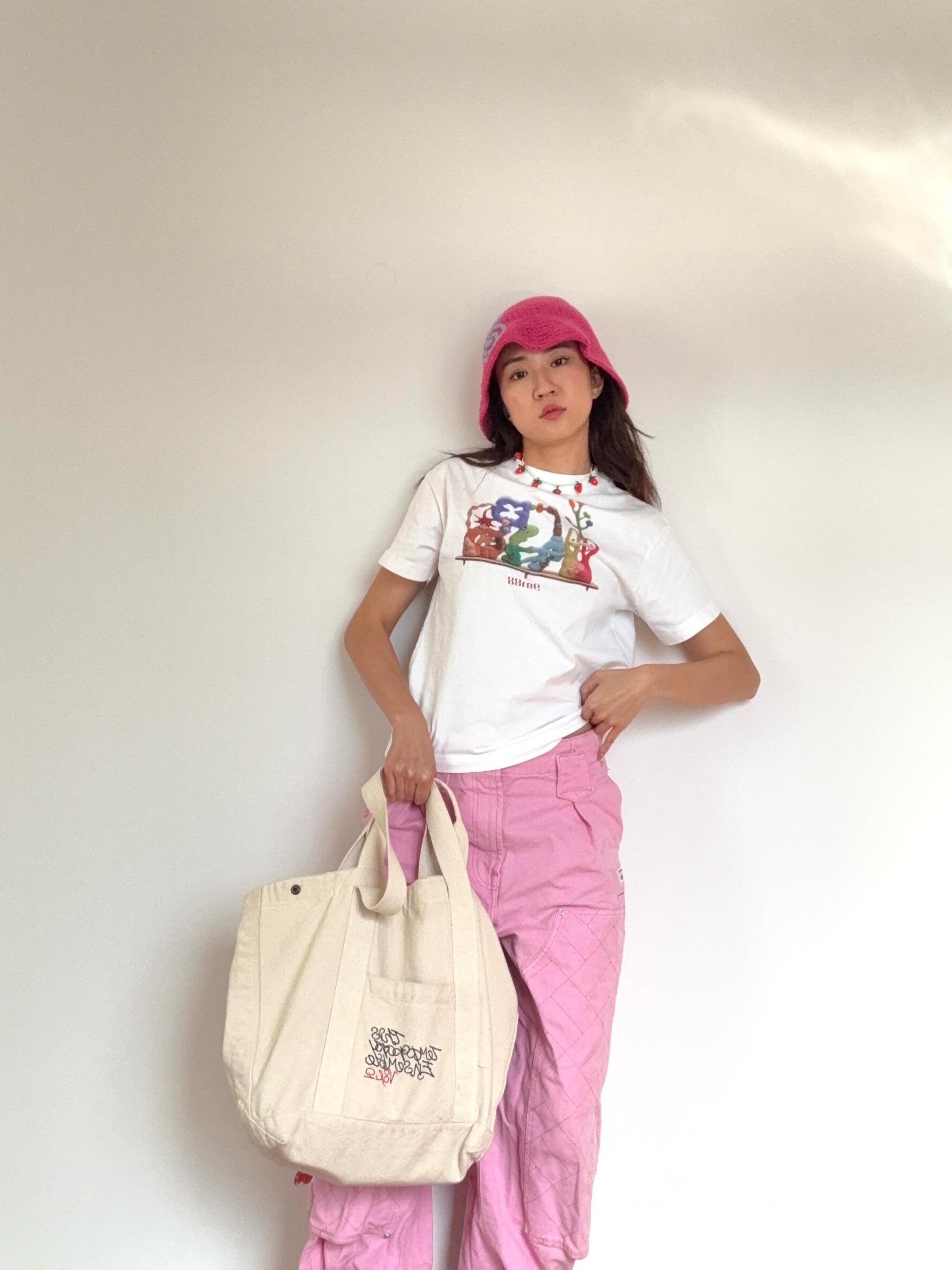 《暫時集合2》限量!帆布手提包 TTE2 Limited Tote bag w/ Keychain