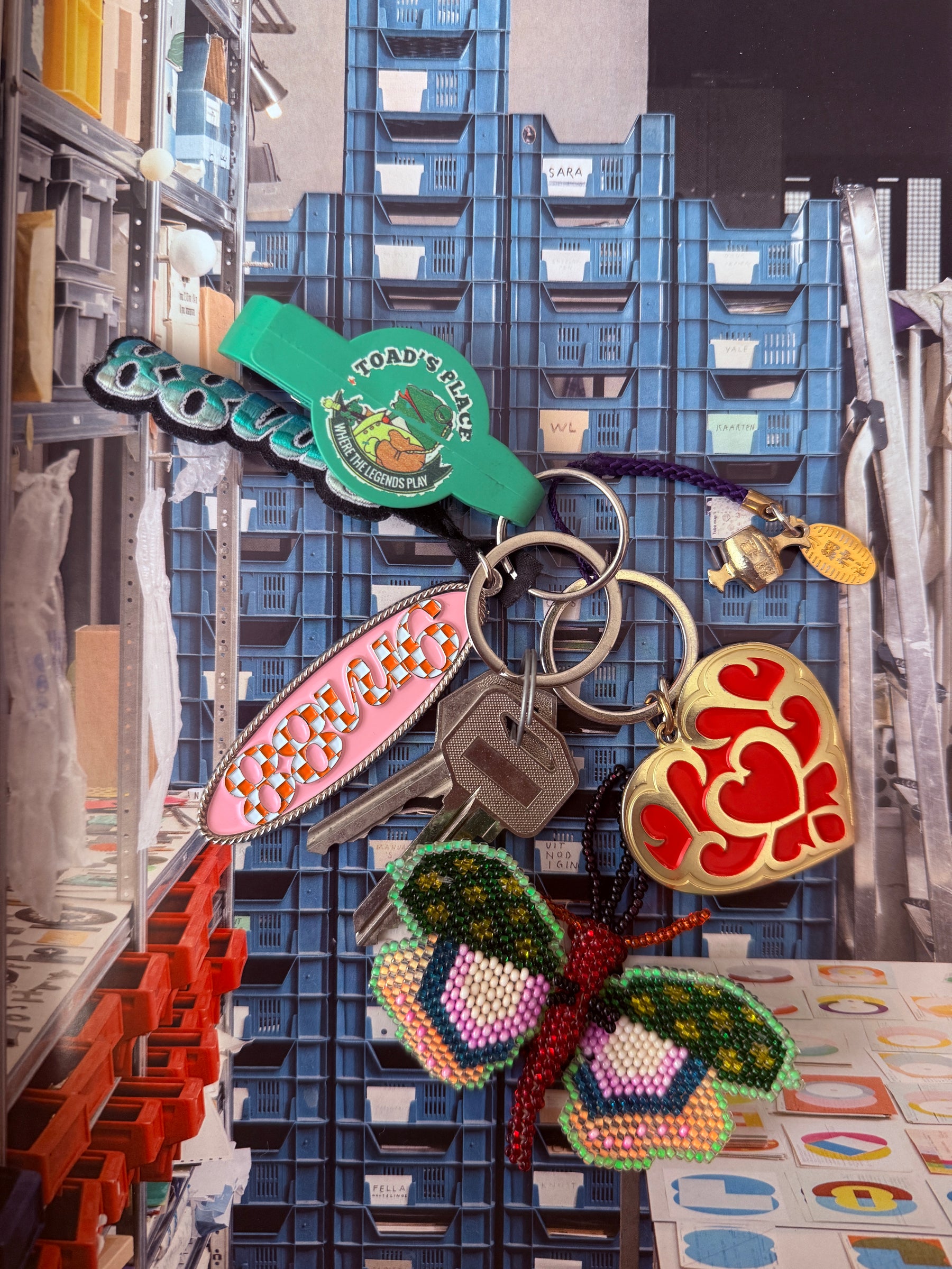 Doctor8ab Keychain 雙面鑰匙圈