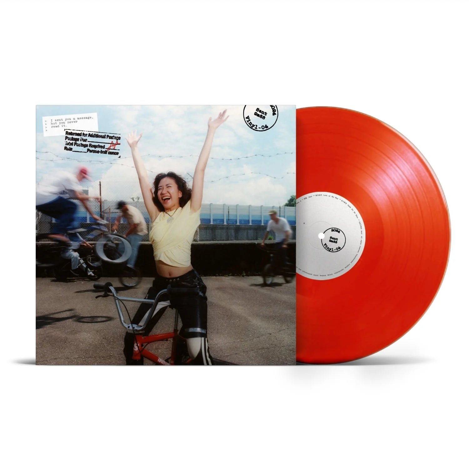 《Sent》Vinyl 紅色彩膠